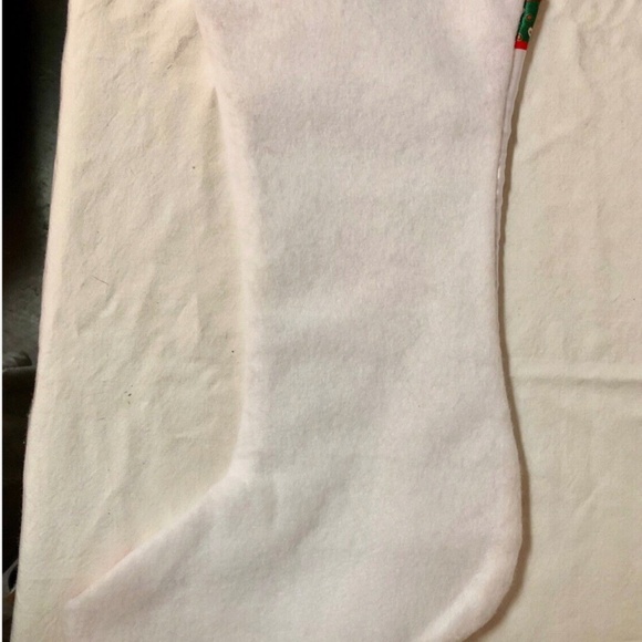 3/$40 Lot of 2~VTG Giordano~18" Satin Christmas Stockings*Boy Girl Santa Cats - Picture 7 of 12